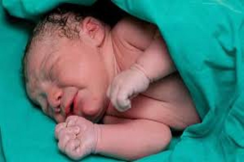 Indian new born baby