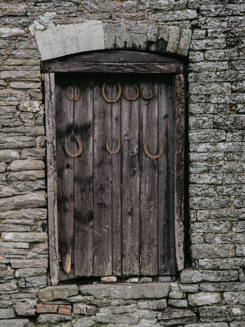 Old Good Luck Door