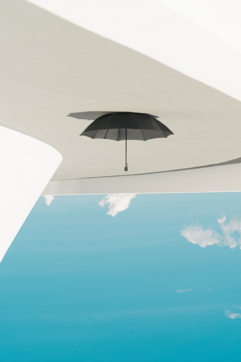 Umbrella in the Clouds